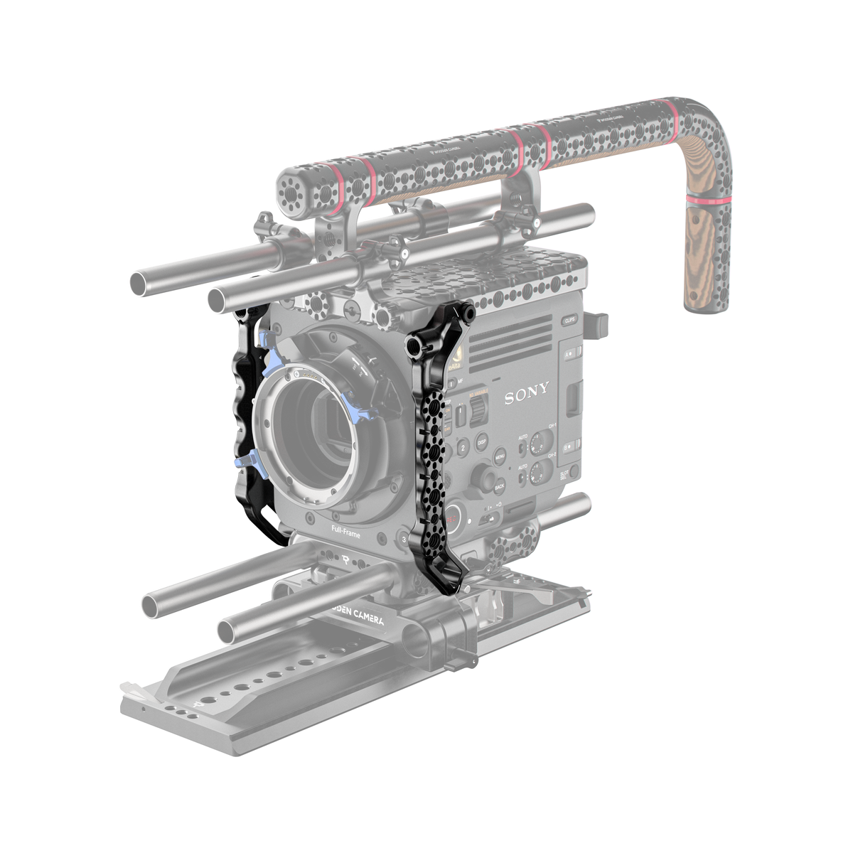Wooden Camera Side Rail Set for Sony BURANO