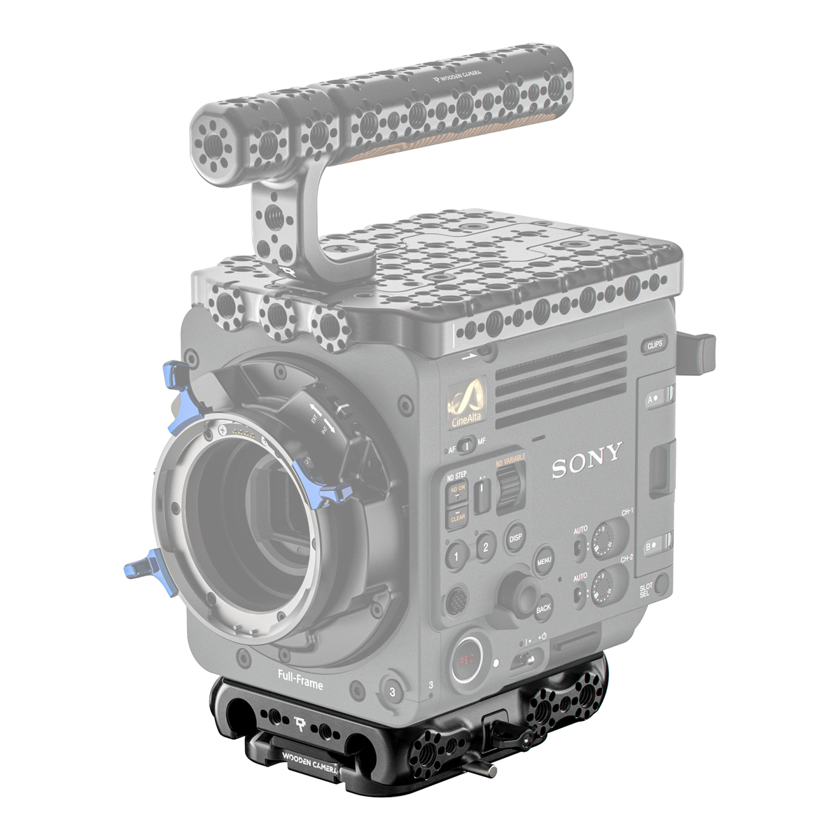 Wooden Camera Base Plate System for Sony BURANO