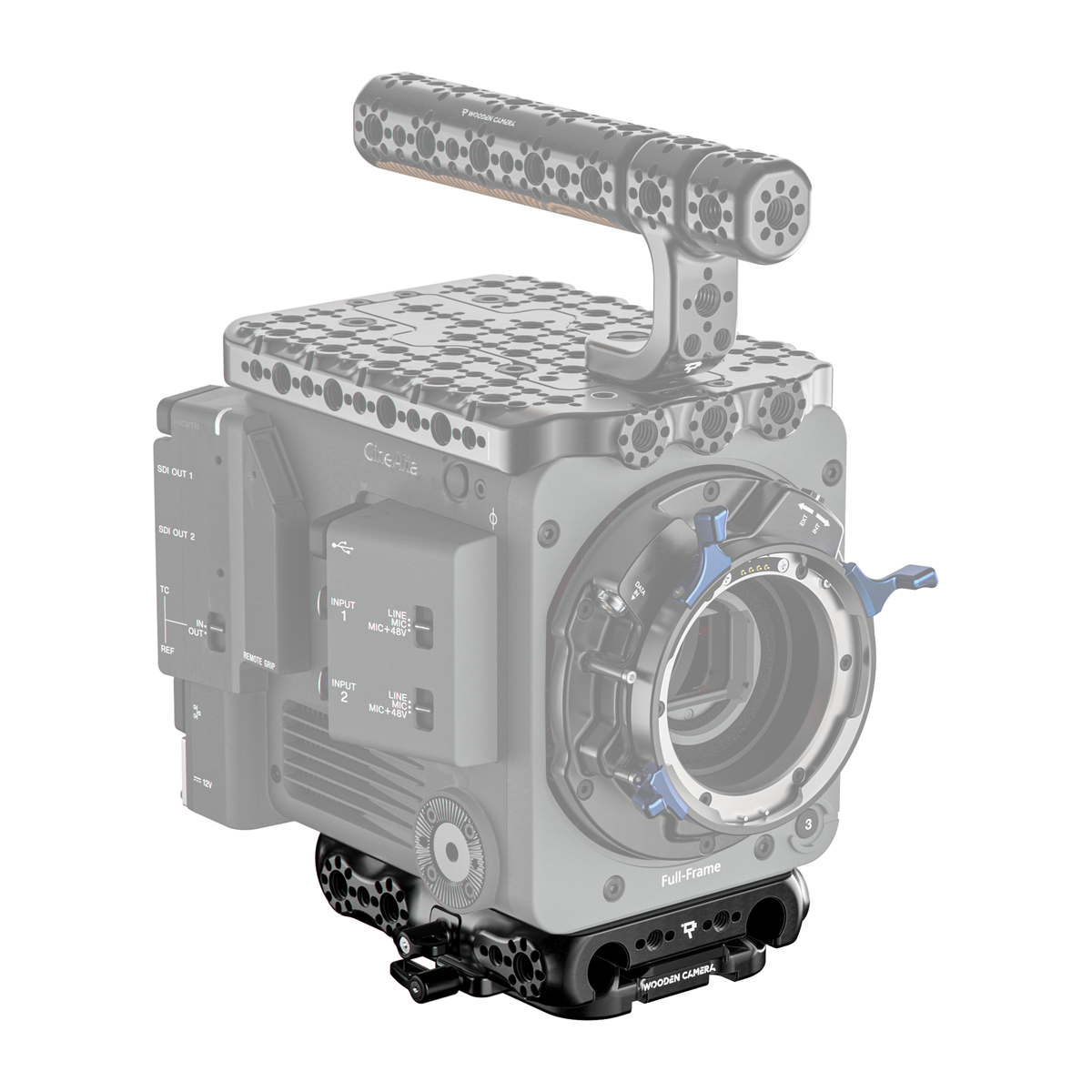 Wooden Camera Base Plate System for Sony BURANO