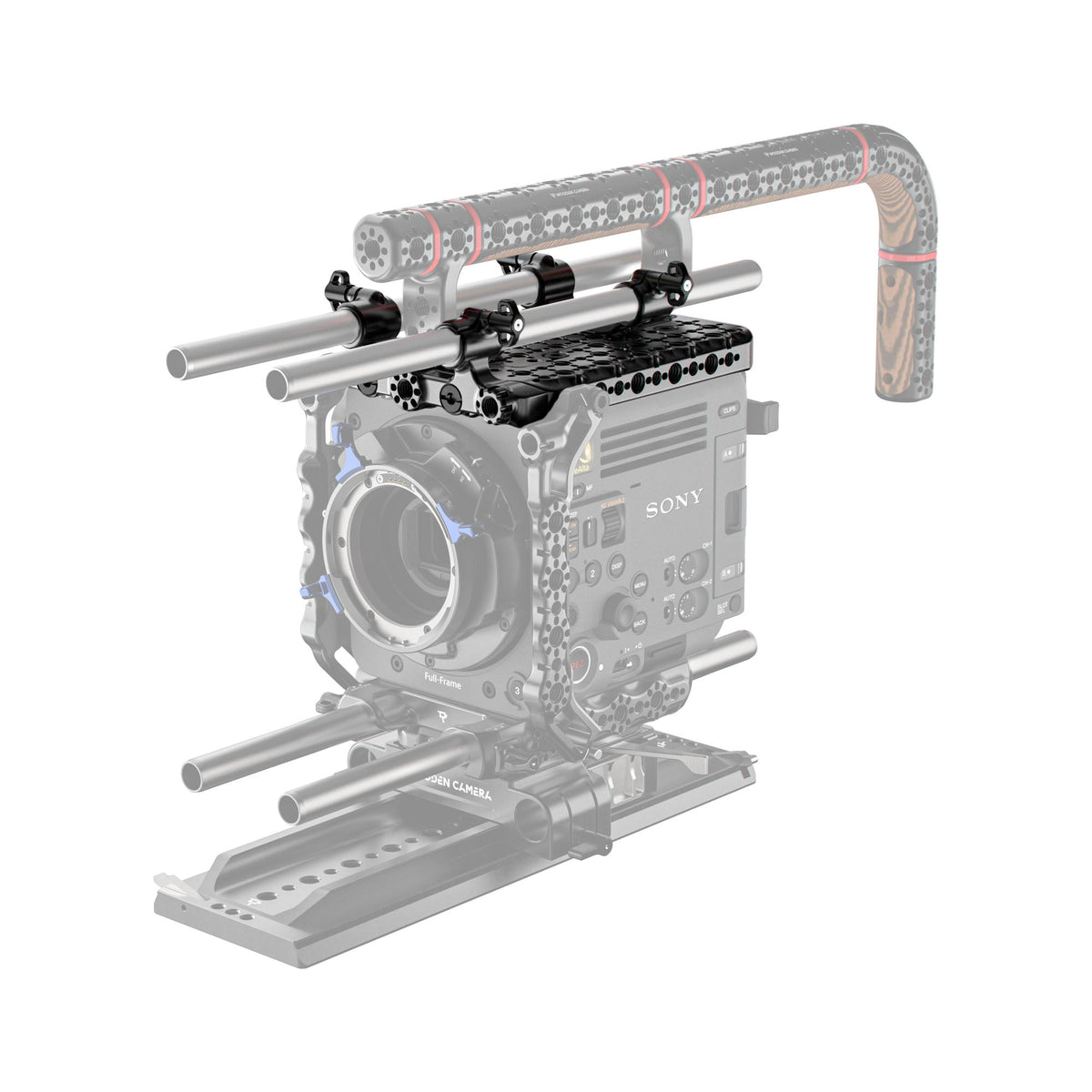 Wooden Camera Top Plate System for Sony BURANO