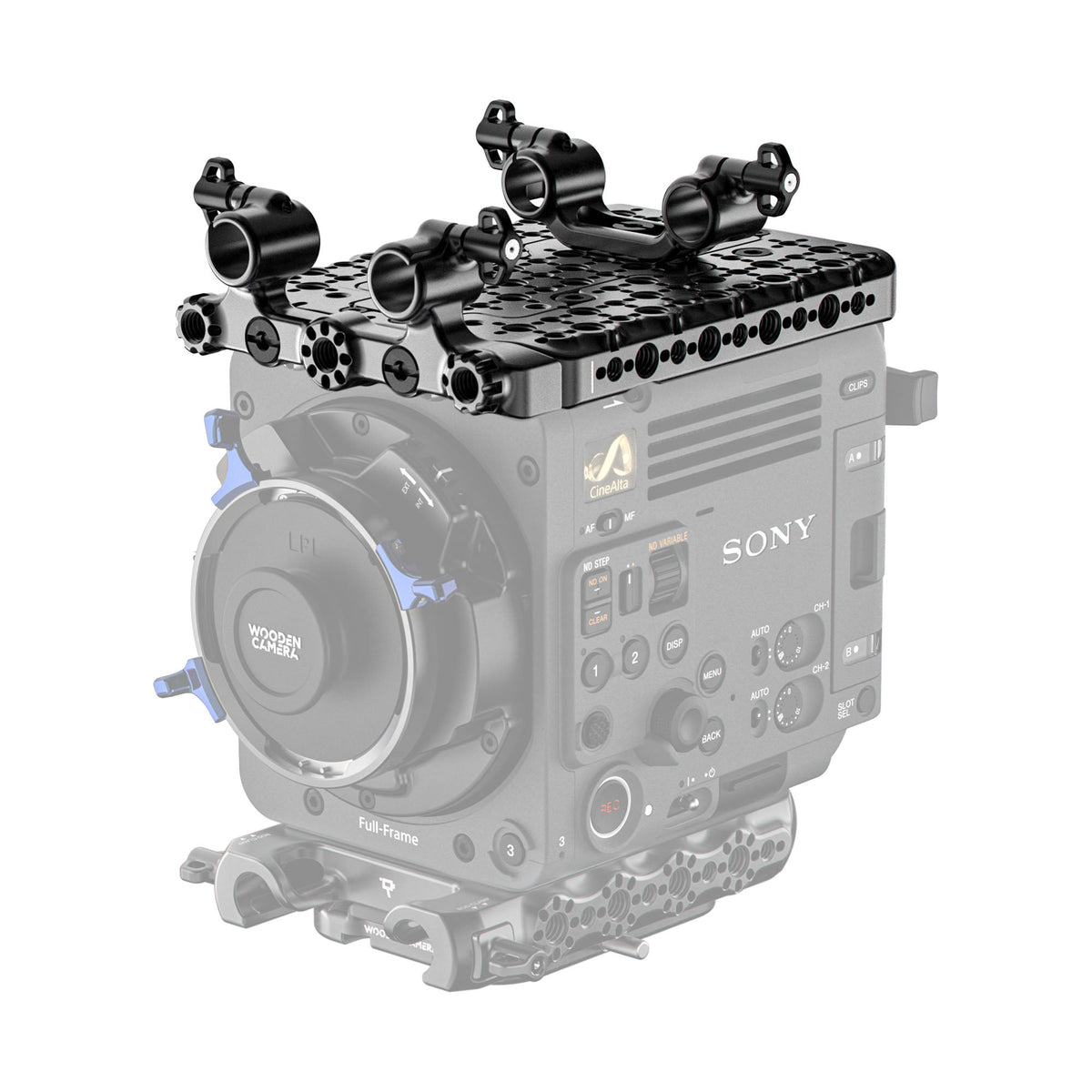 Wooden Camera Top Plate System for Sony BURANO