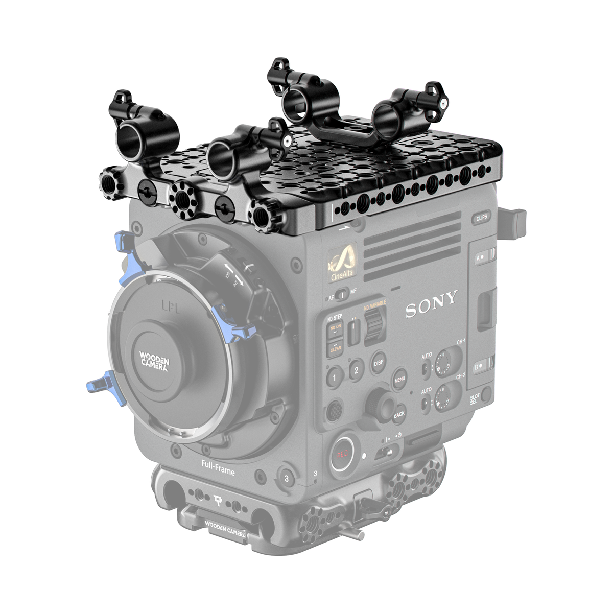Wooden Camera Top Plate System for Sony BURANO
