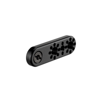 Wooden Camera Offset Bracket with Pins (3/8"-16 Male x 3/8"-16 Female)
