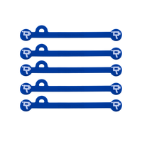 Wooden Camera Cine Mag Ties - Neon Orange/Pink - 175mm