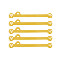 Wooden Camera Cine Mag Ties - Red - 105mm