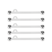 Wooden Camera Cine Mag Ties - Neon Orange - 105mm