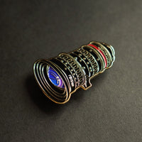 Cine Zoom Lens Enamel Pin side