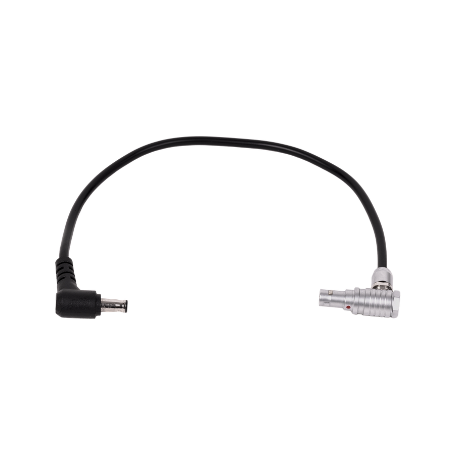 Wooden Camera 3-Pin 0B to Barrel Battery Slide Pro Replacement Power Cable (10")