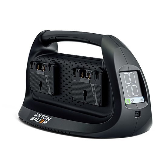 Performance Quad Gold Mount Charger - front