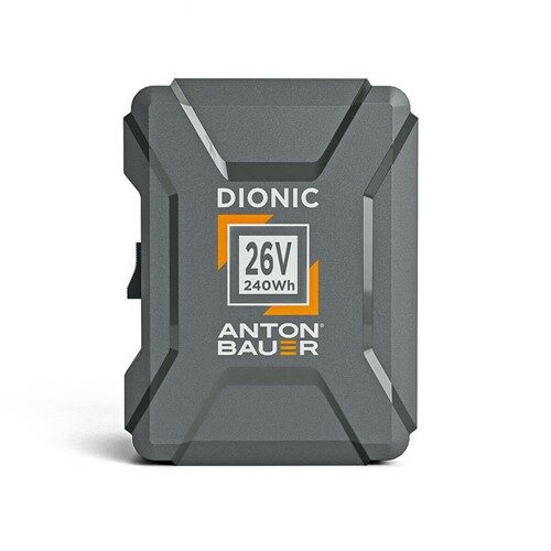 Anton Bauer Dionic 26V 240Wh B-Mount Battery - front