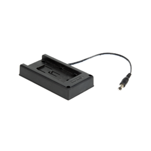 Teradek Barrel Battery Adapter Plate for Panasonic VW-VBG6 & CGA-E/625 (9in/22cm Cable)