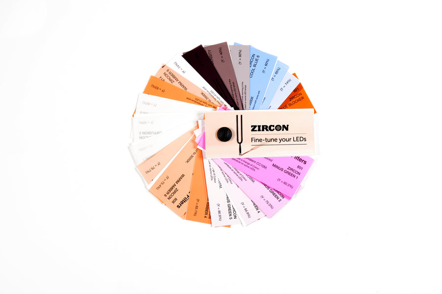 LEE Filters Zircon Swatch