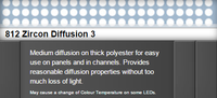 LEE Filters 812 Zircon Diffusion 3