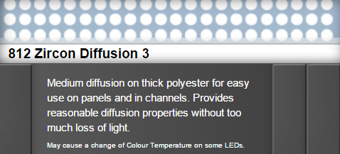 LEE Filters 812 Zircon Diffusion 3