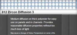 LEE Filters 812 Zircon Diffusion 3