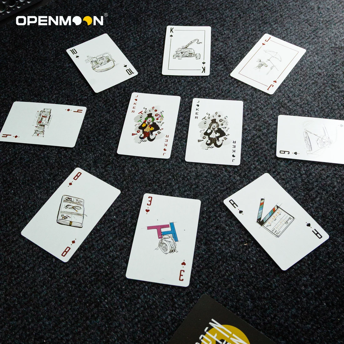 OpenMoon Cinematic Art Playing Cards