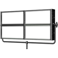 Litepanels Gemini 2x1 Hard RGBWW LED Panel Quad Array Light Kit, EU Power Cable