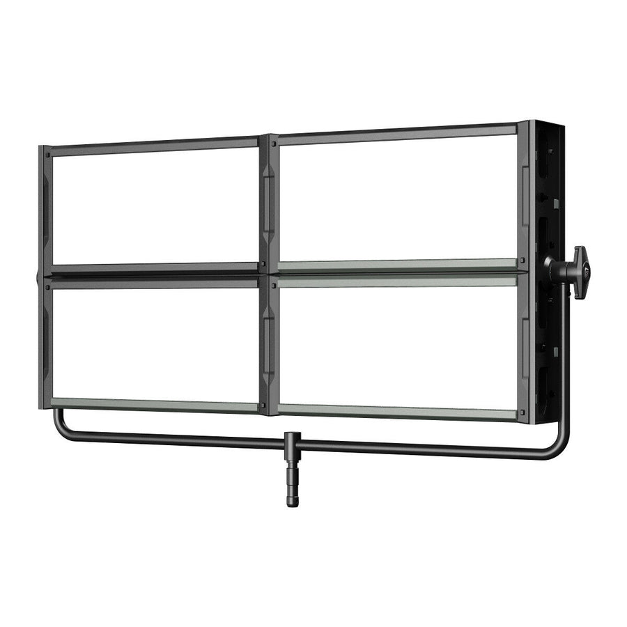 Litepanels Gemini 2x1 Hard RGBWW LED Panel Quad Array Light Kit, UK Power Cable