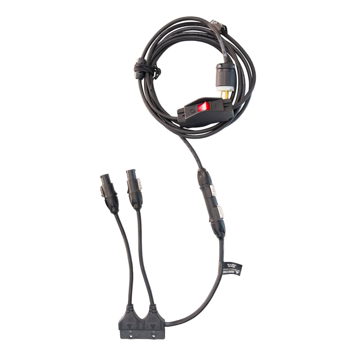 Quasar Science Power 2 Multibank TRUE1 Splitter w/ Switch Assembly, Type B (US)